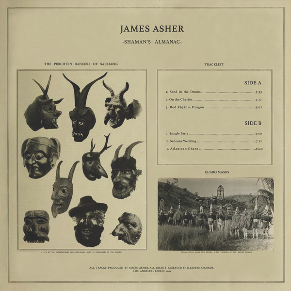 James Asher - Shaman's Almanac | Sleepers Records (SLPRS015) - 2