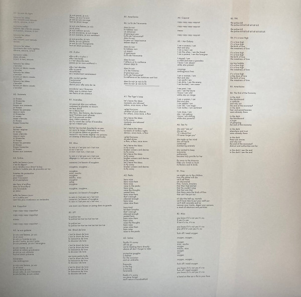 Aquaserge - La Fin De L'Economie | Crammed Discs (321 LP) - 4 Aquaserge - La Fin De L'Economie | Crammed Discs (321 LP) - 4