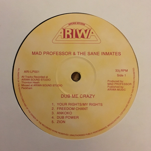 Mad Professor - Dub Me Crazy !! | Ariwa (ARI 001LP) - 3