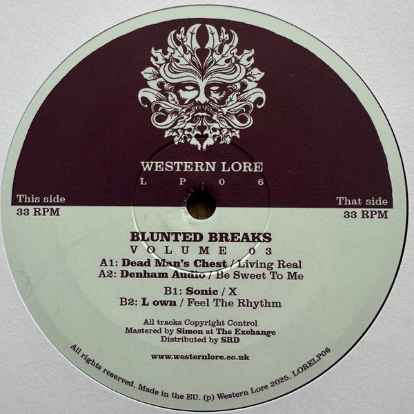 Various - Blunted Breaks Vol.3 | Western Lore (LORELP06) - 3 Various - Blunted Breaks Vol.3 | Western Lore (LORELP06) - 3