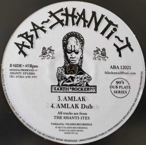 The Shanti-Ites - Verseus / Amlak | Aba-Shanti-I (ABA12021) - 2