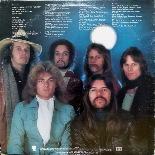 Bob Seger And The Silver Bullet Band - Night Moves [Vinyl] | Capitol Records (ST-11557) - 2