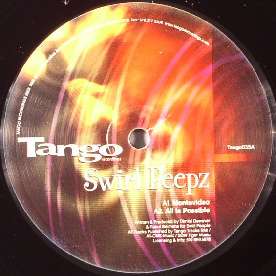 Swirl Peepz - Montevideo | Tango Recordings (TANGO035) - main Swirl Peepz - Montevideo | Tango Recordings (TANGO035) - main