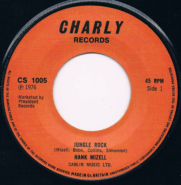 Hank Mizell - Jungle Rock | Charly Records (CS 1005) - main Hank Mizell - Jungle Rock | Charly Records (CS 1005) - main