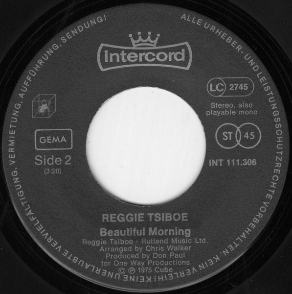 Reggie Tsiboe - Please Don't Bring Your Sister | Intercord (INT 111.306) - 4