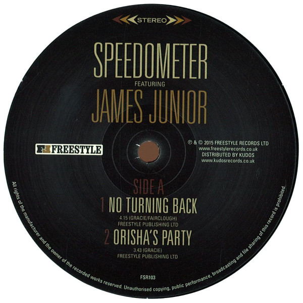 Speedometer Featuring James Junior - No Turning Back | Freestyle Records (FSR103)