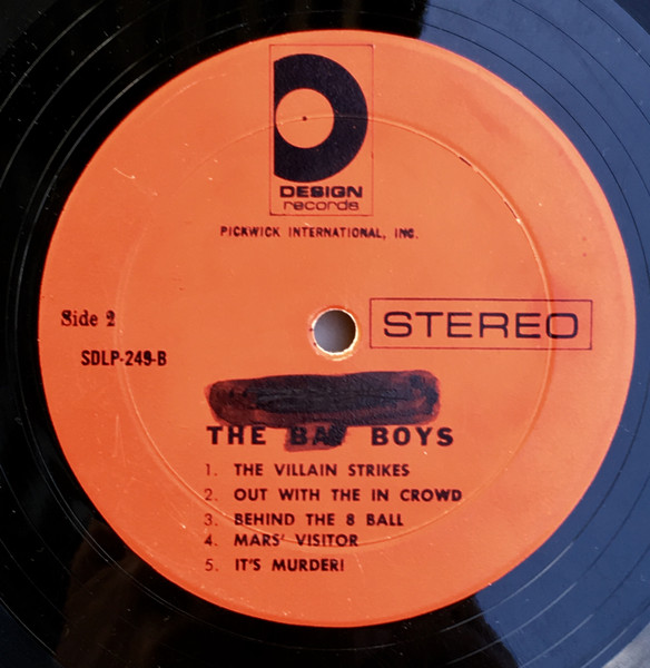 The Bat Boys - Batman | Design Records (SDLP-249) - 4 The Bat Boys - Batman | Design Records (SDLP-249) - 4