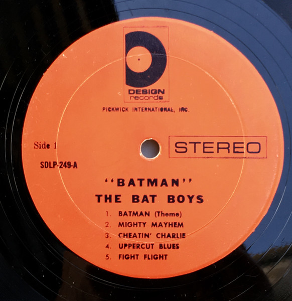 The Bat Boys - Batman | Design Records (SDLP-249) - 3 The Bat Boys - Batman | Design Records (SDLP-249) - 3