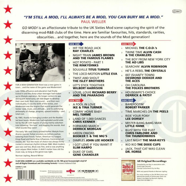 Go Mod! The Anthology: A Decade Of Mod Ska Soul 1957-1967