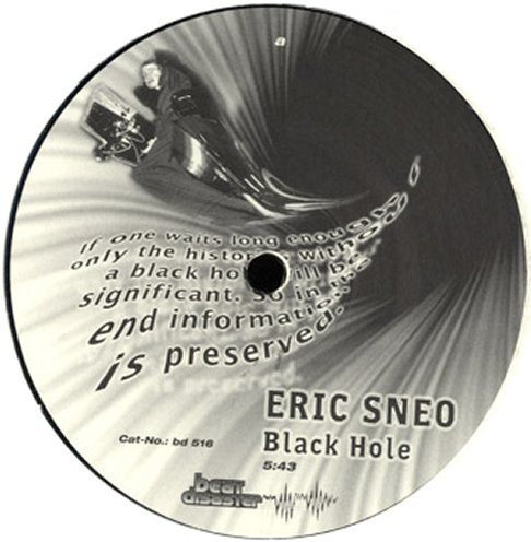 Eric Sneo - Black Hole | Beatdisaster Records (bd 516) - main