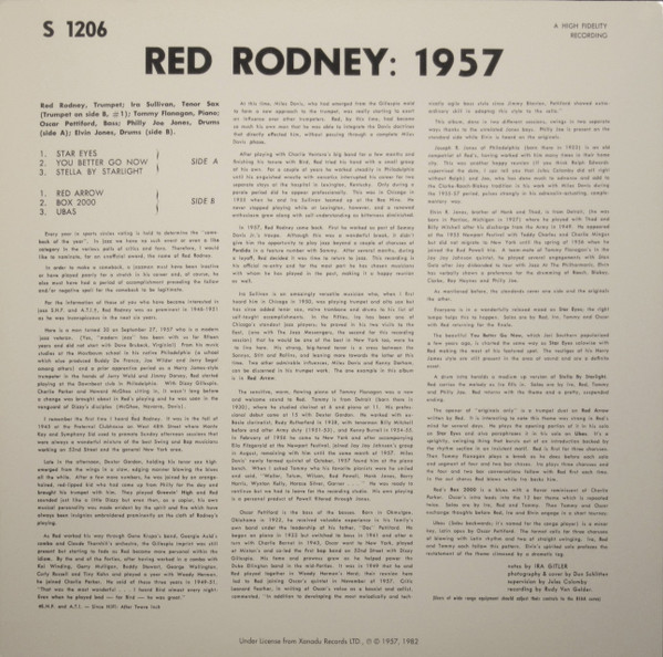 Red Rodney - 1957 | Signal (S 1206) - 2 Red Rodney - 1957 | Signal (S 1206) - 2