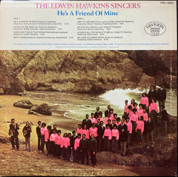 Edwin Hawkins Singers - He's A Friend Of Mine | Pavilion Records (PBS 10002) - 2 Edwin Hawkins Singers - He's A Friend Of Mine | Pavilion Records (PBS 10002) - 2