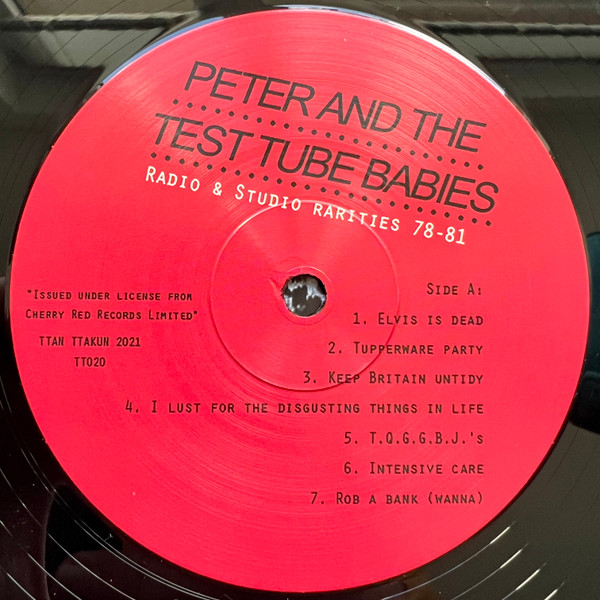 Peter And The Test Tube Babies - Radio & Studio Rarities 78-81 | Ttan Ttakun Irratia (TT020) - 3 Peter And The Test Tube Babies - Radio & Studio Rarities 78-81 | Ttan Ttakun Irratia (TT020) - 3