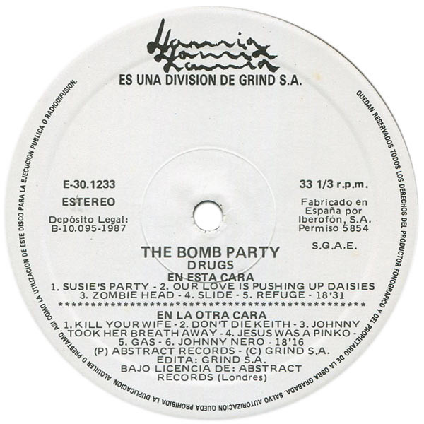 The Bomb Party - Drugs | Lamia (E-30.1233) - 3