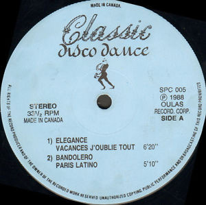 Various - Classic Disco Dance | Classic Disco Dance (SPC 005)