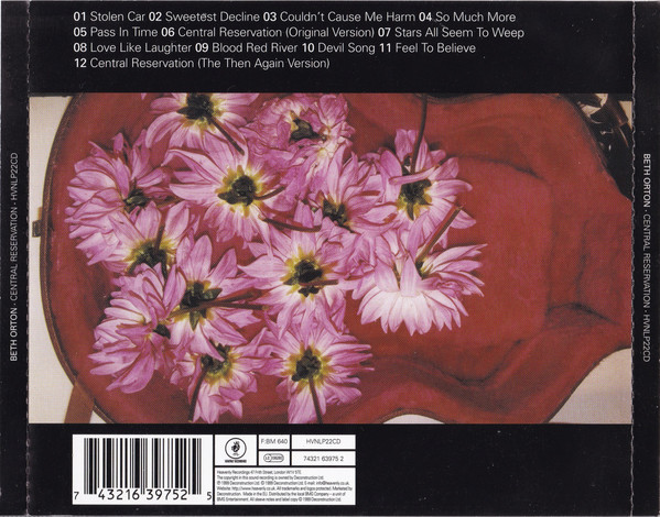 Beth Orton - Central Reservation | Heavenly (HVNLP22CD) - 2