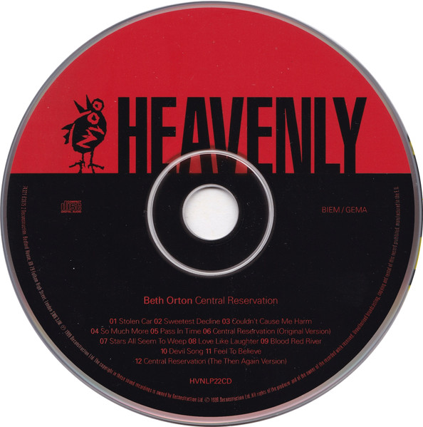 Beth Orton - Central Reservation | Heavenly (HVNLP22CD) - 3