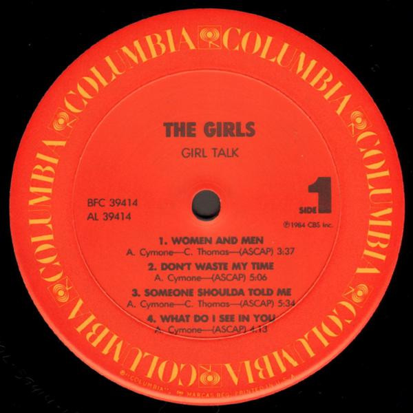 The Girls - Girl Talk | Columbia (BFC 39414) - 3 The Girls - Girl Talk | Columbia (BFC 39414) - 3
