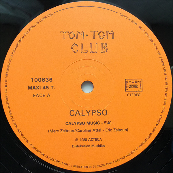 Calypso - Calypso Music | Tom-Tom Club (100636) - 3