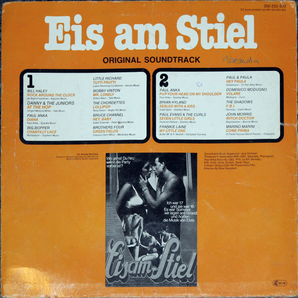 Various - Eis Am Stiel - Original Soundtrack | Ariola (200 233) - 2