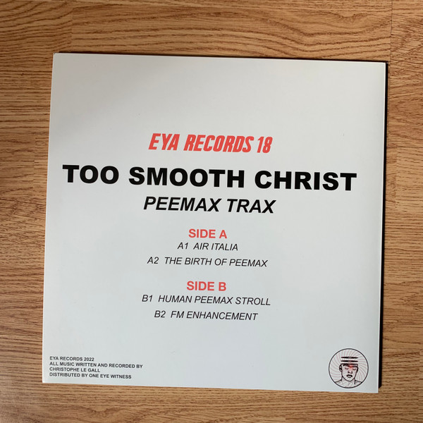 Too Smooth Christ - Peemax Trax | EYA Records (EYA018)