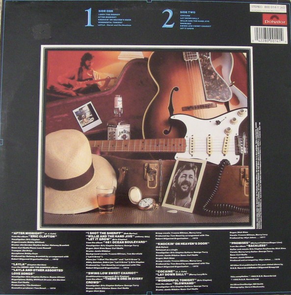 Eric Clapton - Time Pieces - The Best Of Eric Clapton | Polydor (800 014-1) - 2