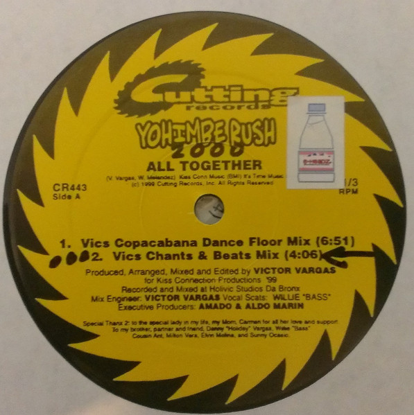Yohimbe Rush 2000 - All Together | Cutting Records (CR443) - 2