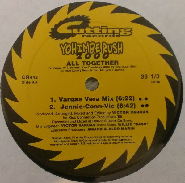 Yohimbe Rush 2000 - All Together | Cutting Records (CR443) - 3