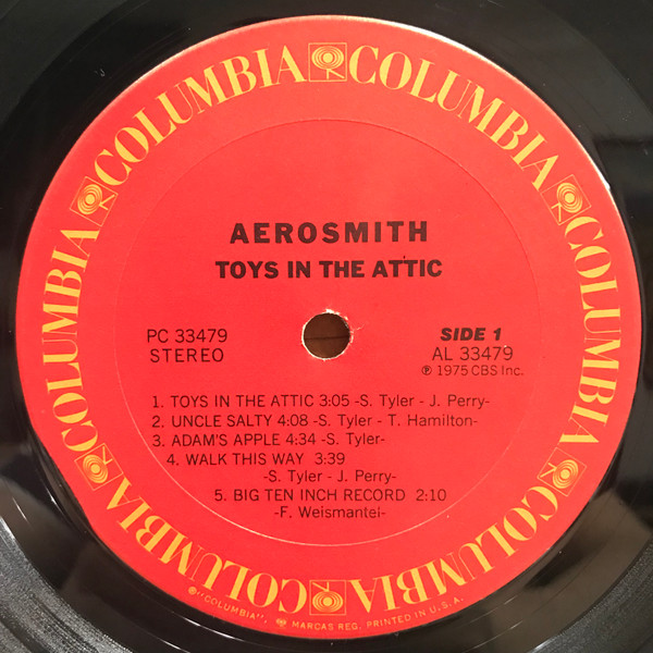 Aerosmith - Toys In The Attic | Columbia (PC 33479) - 3