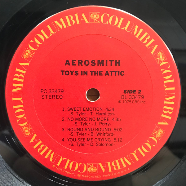 Aerosmith - Toys In The Attic | Columbia (PC 33479) - 4