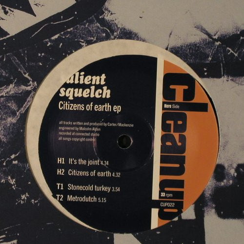 Salient Squelch - Citizens Of Earth EP | Clean Up Records (CUP022)