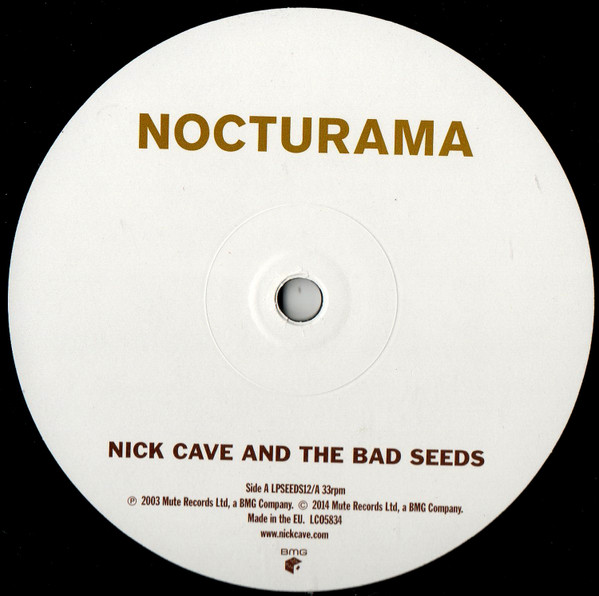 Nick Cave & The Bad Seeds - Nocturama | Mute (LPSEEDS12) - 3 Nick Cave & The Bad Seeds - Nocturama | Mute (LPSEEDS12) - 3