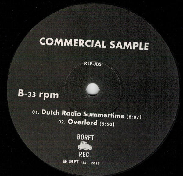KLP , JBS - Commercial Sample | Börft Records (BORFT 145) - 3