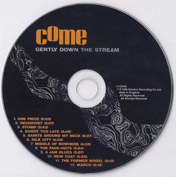 Come - Gently Down The Stream | Domino (WIGCD43) - 3