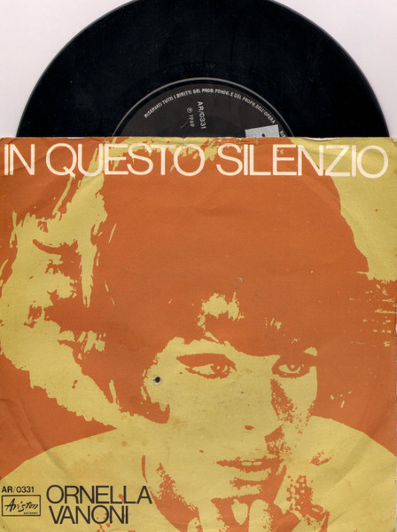 Ornella Vanoni - In Questo Silenzio | Ariston Records (AR/0331) - 3
