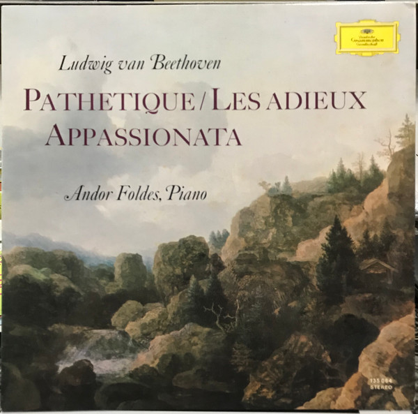 Ludwig Van Beethoven - Pathétique, Les Adieux, Appassionata | Deutsche Grammophon (135064) - main