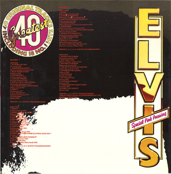Elvis Presley - Elvis's 40 Greatest | RCA (PL 42691 (2)) - 2 Elvis Presley - Elvis's 40 Greatest | RCA (PL 42691 (2)) - 2