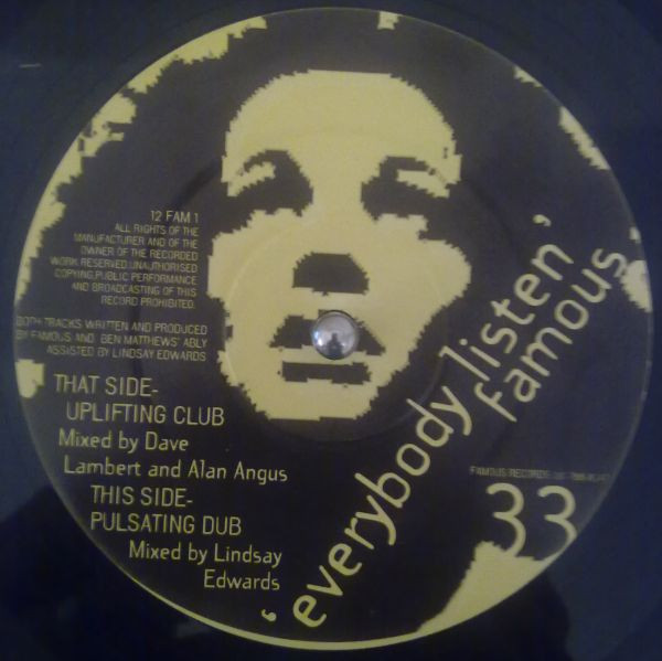 Famous - Everybody Listen | Famous Records (12FAM1) - main