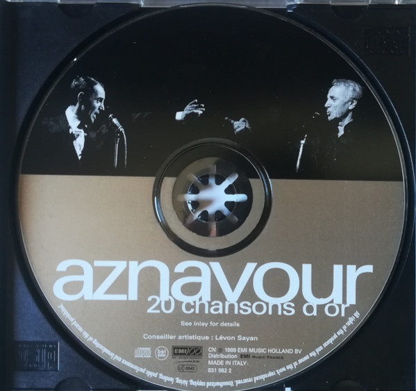 Charles Aznavour - 20 Chansons D'or | EMI 100 (831 982 2) - 3