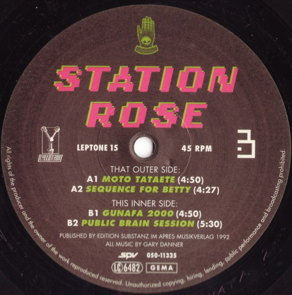 Station Rose - Gunafa 2000 | Cyclotron (Leptone 15) - 2 Station Rose - Gunafa 2000 | Cyclotron (Leptone 15) - 2