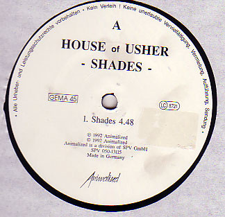 House Of Usher - Shades | Animalized (SPV 050-13115) - 4 House Of Usher - Shades | Animalized (SPV 050-13115) - 4