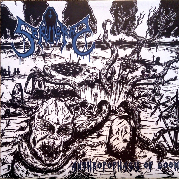 Sepulcral - Anthropophagy Of Doom | Unholy Domain (U.D. Recs 014) - 2