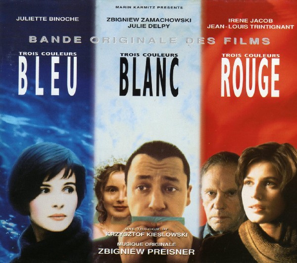 Zbigniew Preisner - Trois Couleurs Bleu Blanc Rouge (Bande Originale Des Films) | Virgin (7243 8 39960 2 5) - main