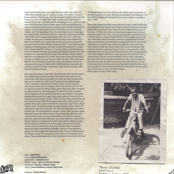 Tony Clarke - Going Home | Jamwax (JAMWAXMAXI 17) - 2