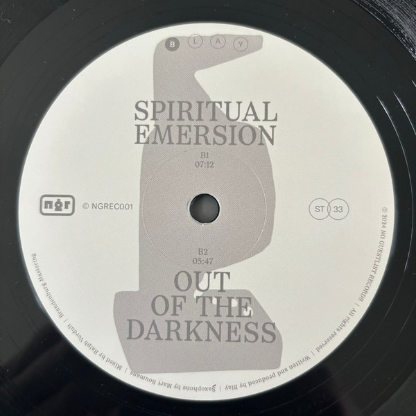 Blay - Spiritual Emersion | No Guestlist Records (NGREC001) - 3