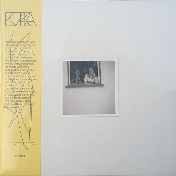 Anomalia Rodrigues - Duas | Eticætiqueta (ETK001) - main Anomalia Rodrigues - Duas | Eticætiqueta (ETK001) - main