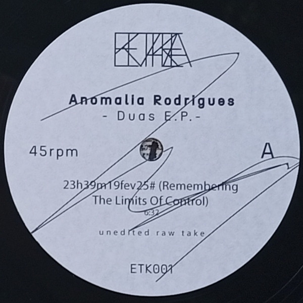 Anomalia Rodrigues - Duas | Eticætiqueta (ETK001) - 3 Anomalia Rodrigues - Duas | Eticætiqueta (ETK001) - 3