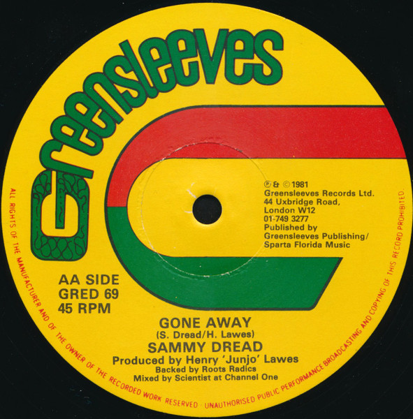 Don Carlos & Captain Sinbad / Sammy Dread - I'm Not Crazy / Gone Away | Greensleeves Records (GRED 69) - 2 Don Carlos & Captain Sinbad / Sammy Dread - I'm Not Crazy / Gone Away | Greensleeves Records (GRED 69) - 2