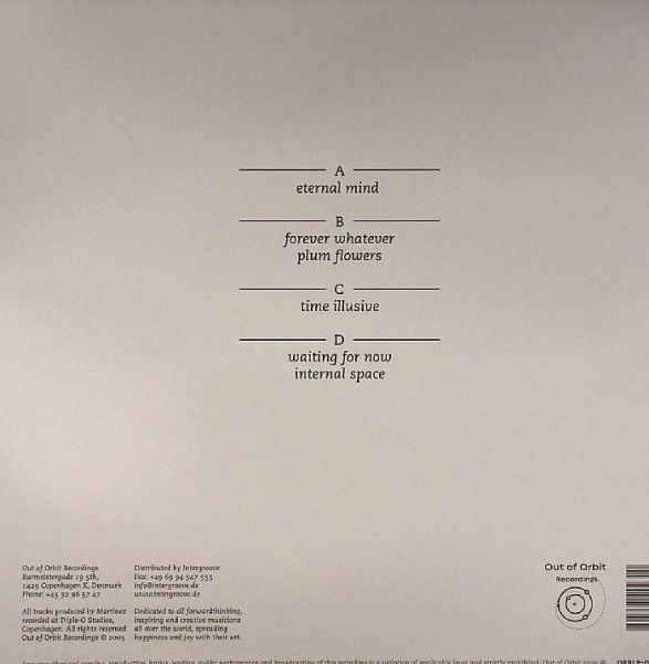 Martinez - Internal Space | Out Of Orbit Recordings (ORB LP 001) - 2 Martinez - Internal Space | Out Of Orbit Recordings (ORB LP 001) - 2