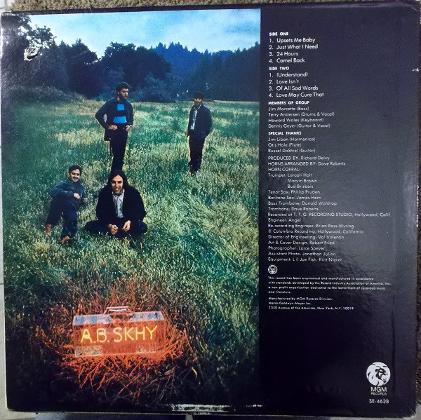 A. B. Skhy - A. B. Skhy | MGM Records (SE-4628) - 2 A. B. Skhy - A. B. Skhy | MGM Records (SE-4628) - 2